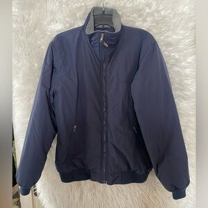 L.L. Bean Men's Full Zip Fleece Lined Jacket. 
Size Medium (Regular); 0 UF43